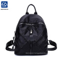 China factory bulk fashion textured soft ladies backpack,custom backpack for women